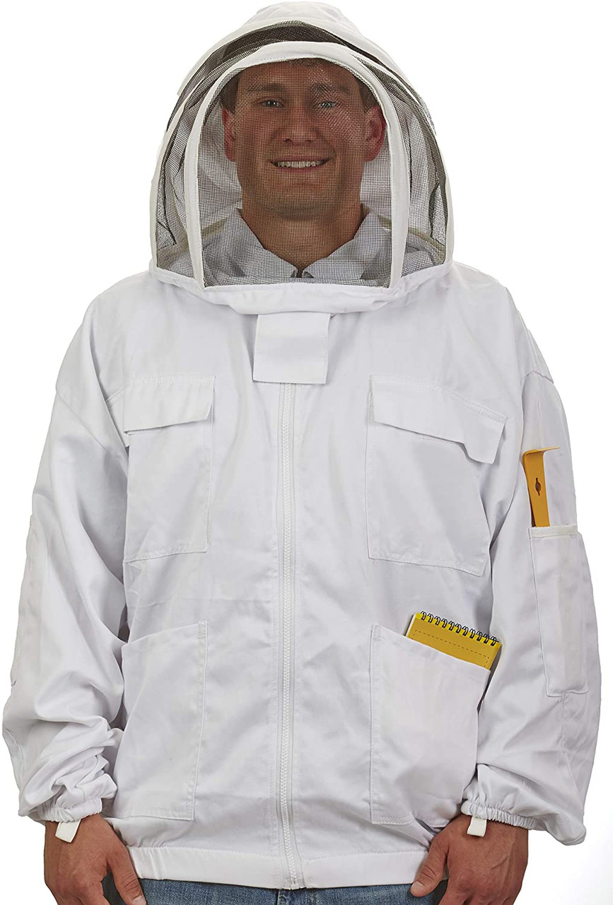 Little Giant Deluxe Beekeeping Jacket Protective Jacket with Hood