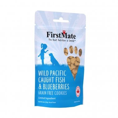 First Mate Fish and Blueberry Dog Treat, 8oz