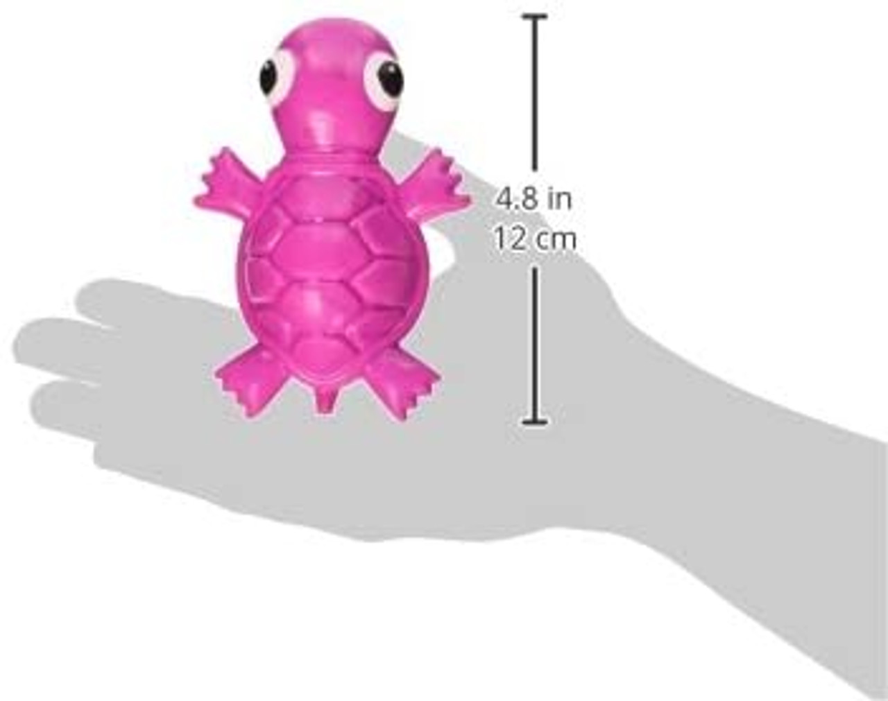 Cycle Dog Mini Fuchsia 3-Play Turtle Dog Toy - Each