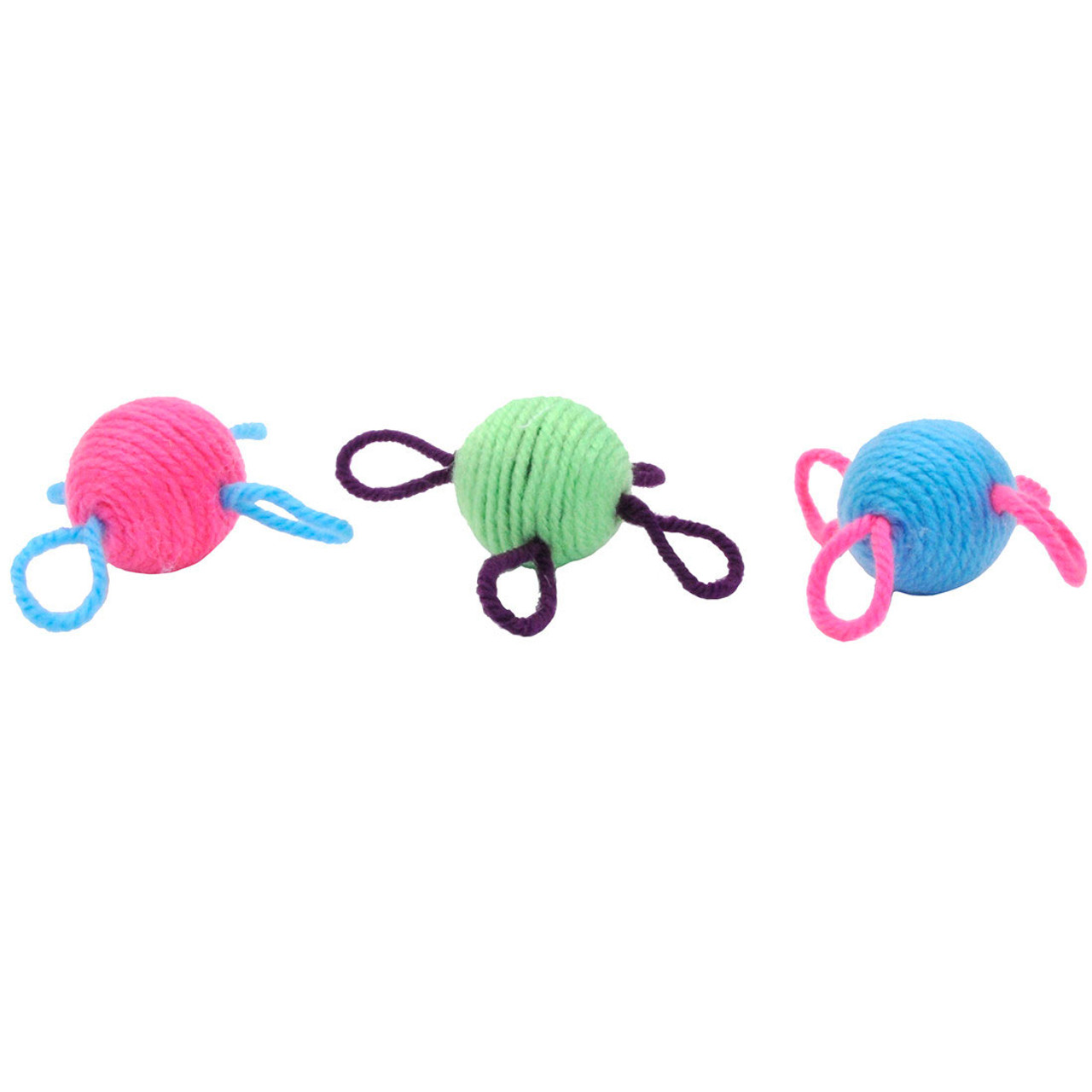 Wool ball hot sale cat toy