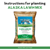 Instructions for Planting Alaska Lawn Mix 