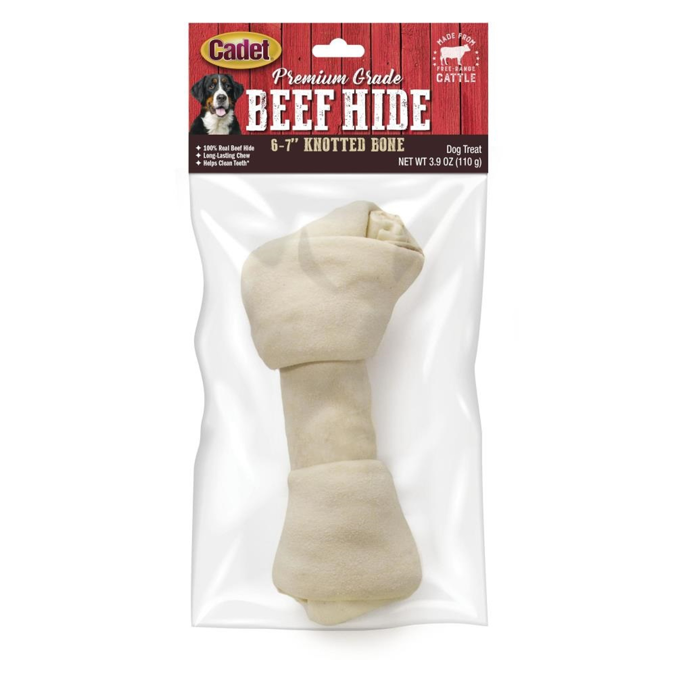 Cadet Beef Hide Knotted Bones