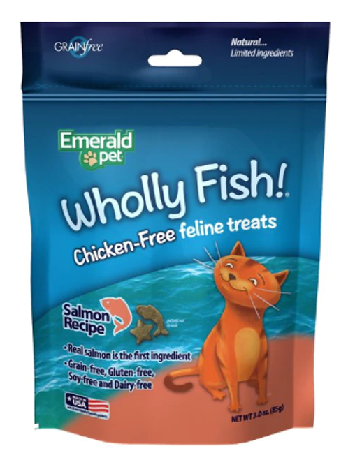 Emerald Pet Wholly Fish! Salmon, 3z