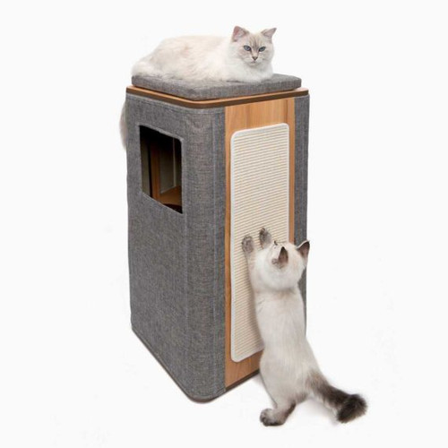 Catit Vesper Cubo Tower, Stone