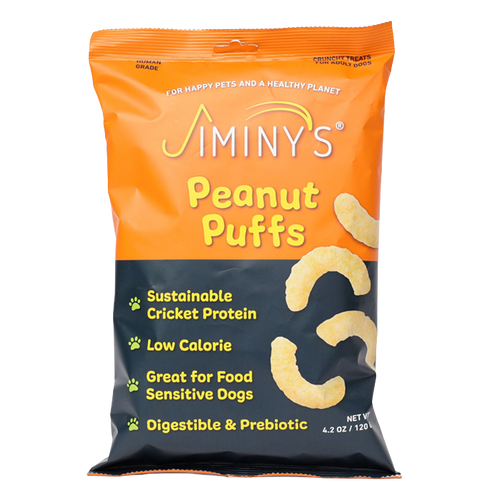 Jiminy's Peanut Puffs, 4.2oz