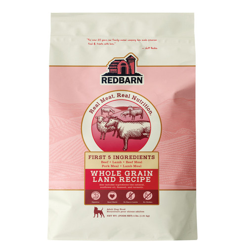 RedBarn Whole Grain Dry Dog Food, Land