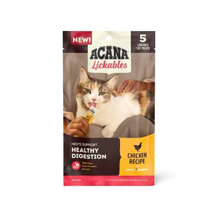 Acana Lickables Cat Treat Chicken Recipe, 5ct