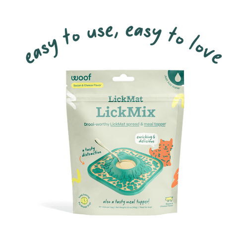 Woof LickMix Bacon & Cheese, 5.5oz
