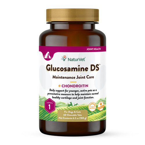 NaturVet Glucosamine DS Tabs