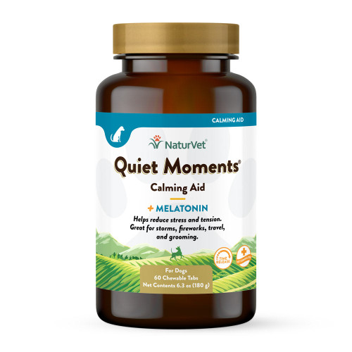 NaturVet Quiet Moments Calming Aid Tablets