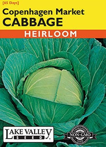 Lake Valley Cabbage Copenhagen Market Seed