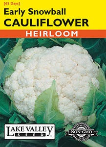 Lake Valley Cauliflower Early Snowball Seed