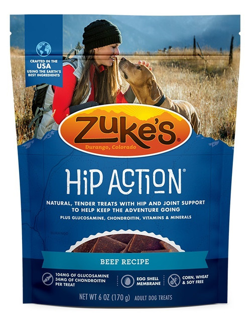 Zuke's Hip Action Beef Dog Treat