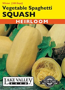 Lake Valley Squash (Winter) Spaghetti Seed