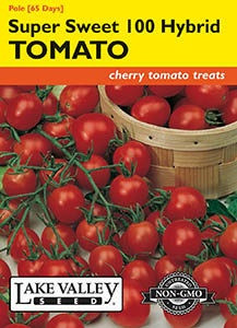 Lake Valley Tomato (Pole) Super Sweet 100 Hybrid Seed