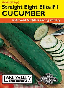 Lake Valley Cucumber Straight Eight Elite Hybrid Seed