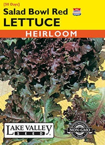 Lake Valley Lettuce Salad Bowl Red Seeds