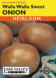 Lake Valley Onion Walla Walla Sweet Seed