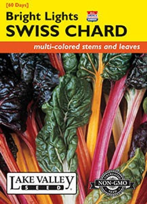 Lake Valley Swiss Chard Bright Lights Seed