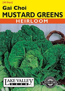 Lake Valley Mustard Greens Gai Choi Seed