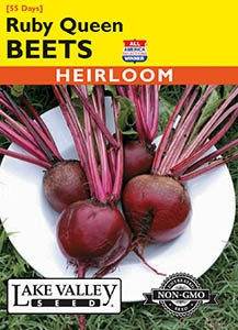 Lake Valley Beet Ruby Queen Seed