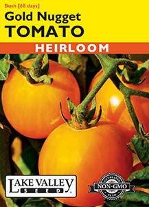 Lake Valley Tomato (Bush) Gold Nugget Seed