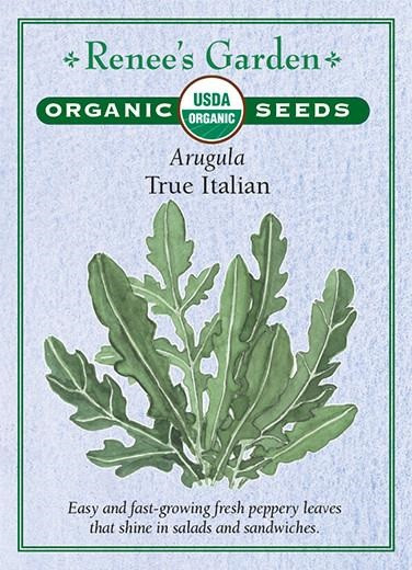 Renee's Garden 'True Italian' Arugula Organic Seed