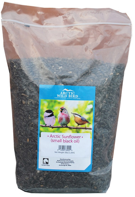 Arctic Wild Bird Small Black Oil Sunflower Seed