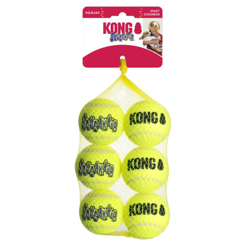 Kong SqueakAir Balls Medium, 6 pack