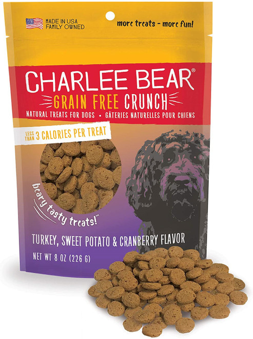 Charlee Bear Turkey, Sweet Potato & Cranberry Treat, 8oz