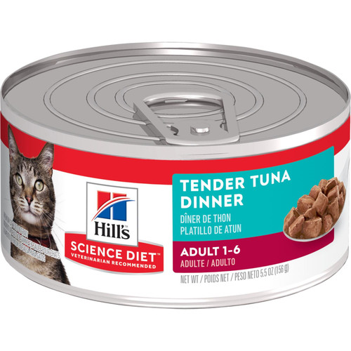 Science Diet Cat Adult Tender Tuna Dinner, 5.5oz