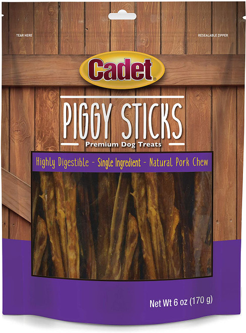 Cadet Butcher Piggy Stick Treat, 6oz