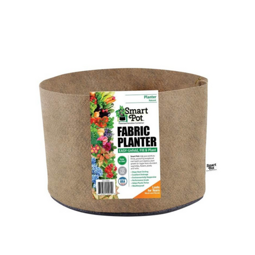Smart Pot Tan Fabric Planter, 5 gallon