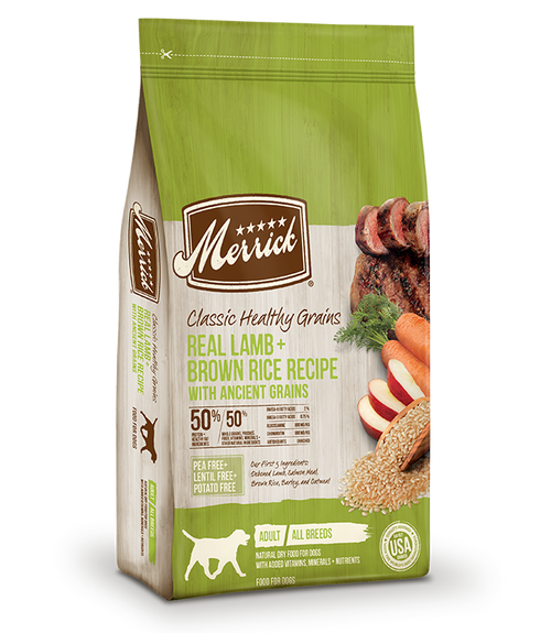 Merrick Classic Lamb & Brown Rice, 25lb