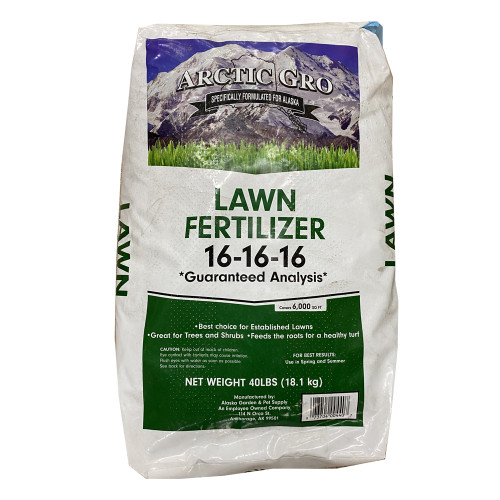 Arctic Gro Lawn Fertilizer 16-16-16