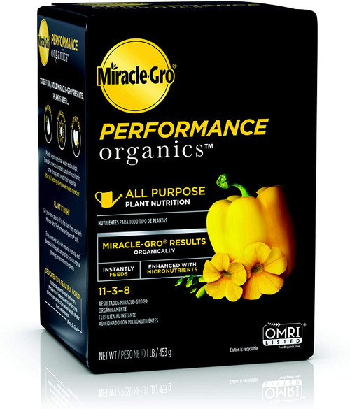 Miracle-Gro Performance Organics All Purpose Plant Nutrition, 1 lb