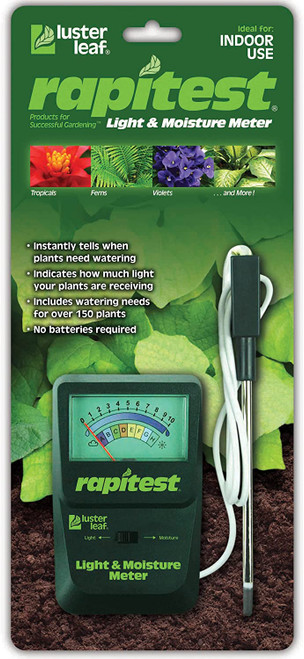 Luster Leaf  Luster Leaf  Rapitest Moisture and Light Combo Meter