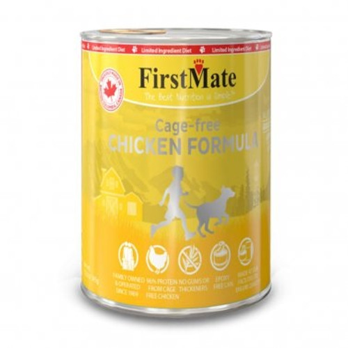 First Mate Grain Free Chicken Wet Dog Food, 12.2oz