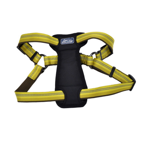 K9 Explorer Reflective Adjustable Padded Dog Harness, 1" X 20"-30"