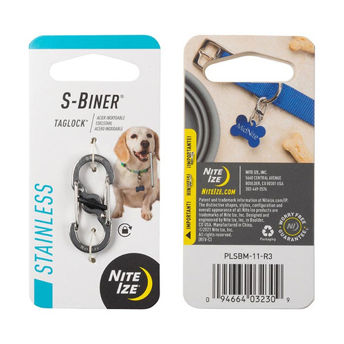 Nite Ize S-Biner Taglock Stainless