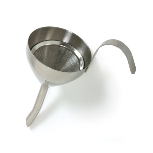 Norpro Stainless Steel Funnel with Removable Strainer