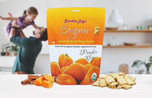 Grandma Lucy Organic Pumpkin Dog Treat, 14oz