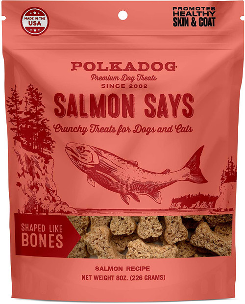 Polkadog Salmon Says Bone 8oz