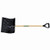 UnionTools® 1627400 Snow Shovel, 18 in W Blade, Poly Blade, 50-1/2 in L Handle