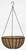 Gardman  Black Traditional Hanging Basket & Liner, 14 Inch