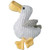 Patchwork Seagull, 6 Inch
