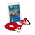 PetSafe Come With Me Kitty™ Cat Harness & Bungee Leash, Red