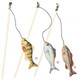 Ethical Pet Gone Fishin Teaser Wand Assorted