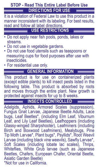 Bonide Systemic Houseplant Insect Control Granules, 8oz