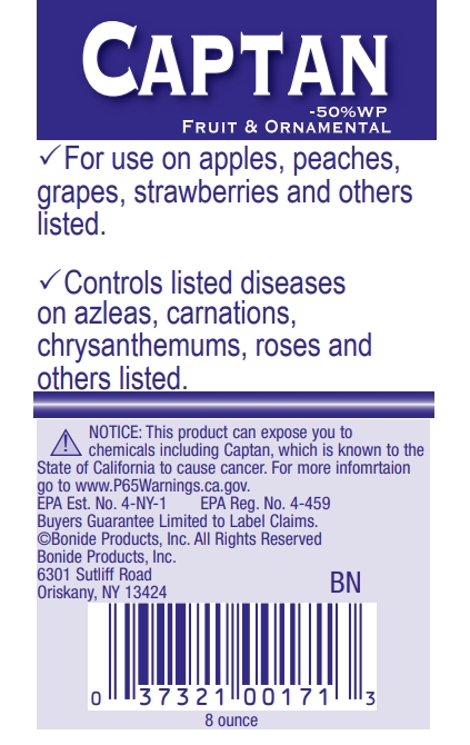 Bonide Captan Fruit & Ornamental Wettable Powder, 8oz